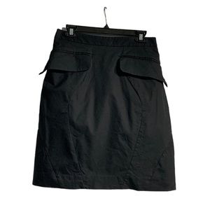 Cue black pencil skirt with pockets